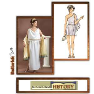     Ancient Greek Costumes   Size Z (Lrg Xlg) Arts, Crafts & Sewing