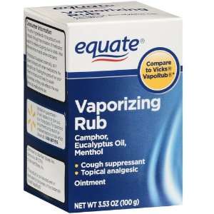  Equate   Vaporizing Rub, 3.53 oz (Compare to Vicks VapoRub 