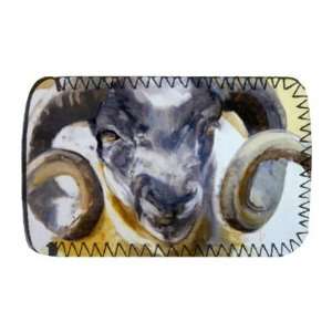  Long Horn Sheep (mixed media) by Lou Gibbs   Protective Phone 