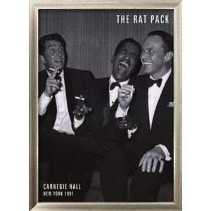  The Rat Pack College Framed Poster Print, 28x38