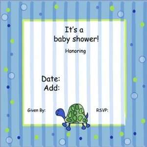  Baby Turtle Shower Invitations Baby