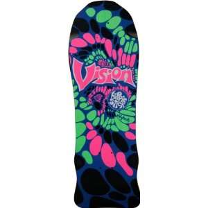  Vision Hippi Stix Deck 10x30.5 Black Skateboard Decks 