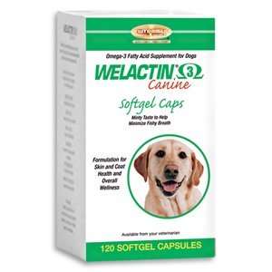  Welactin® Soft Gel Caps For Dogs, 120 Count 6 Pack Pet 