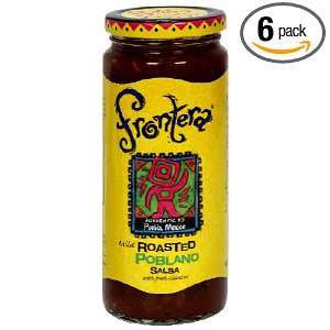 Frontera Foods Inc. Salsa, Med Corn & Poblano, 16 Ounce (Pack of 6 