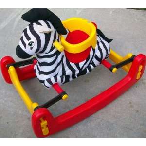  Todays Kids Baby Toddler Zebra Rocker Toy Toys & Games