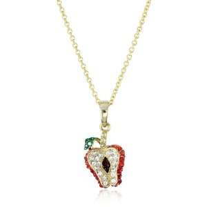  Andrew Hamilton Crawford Sparkling Apple Gold Necklace 
