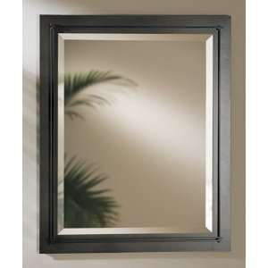    10 Black Vertical or Horizontal Mount Beveled Mirror