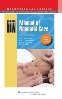 Manual of Neonatal Care (7th International Edition) 9781608317776 