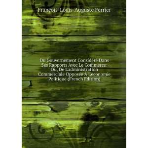   Politique (French Edition) FranÃ§ois Louis Auguste Ferrier Books