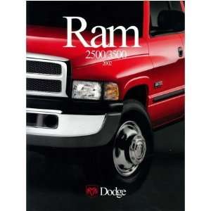  2002 DODGE RAM 2500 3500 PICKUP TRUCK Sales Brochure Automotive