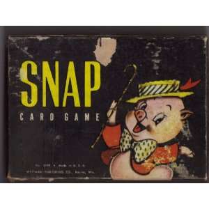  Vintage Snap Card Game Whitman 1950s 