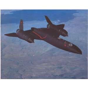  SR 71 Blackbird War Plane Airplane   Photography Poster 