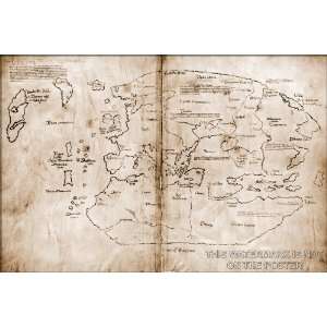  Vinland Map   24x36 Poster 