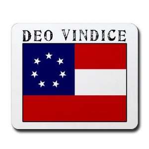 White Deo Vindice Civil war Mousepad by   Sports 