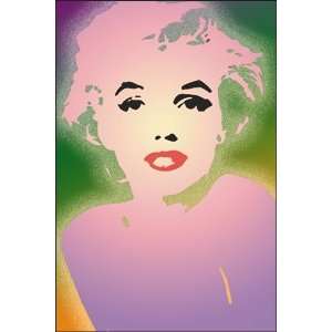  Pop Art Pastel Mariyln Monroe Sticker
