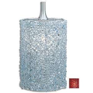  NRS70 602R Cylinder Angoor Beaded Glass Shade