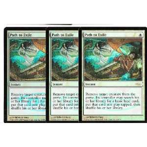    Magic the Gathering DCI Foil X3 PATH TO EXILE Toys & Games