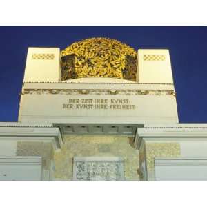 the Exterior of the Dome of the Art Nouveau Secession Building, Vienna 
