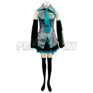 Cheap Vocaloid Miku Hatsune Cosplay Costume for Sale  