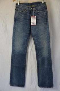 Evisu Mens Indigo Classic Straight Denim Jeans Akita 30  