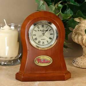  Philadelphia Phillies Wooden Desk Clock