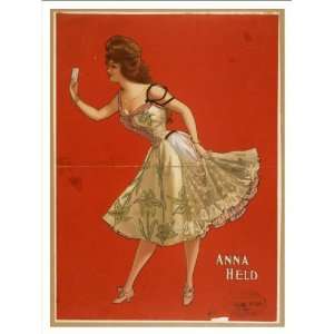  Historic Theater Poster (M), Anna Held