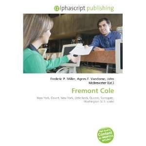  Fremont Cole (9786134072373) Books