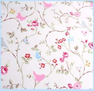 BIRD TRAIL VINTAGE CLASSICS OILCLOTH PVC COATED 100% COTTON WIPEABLE 