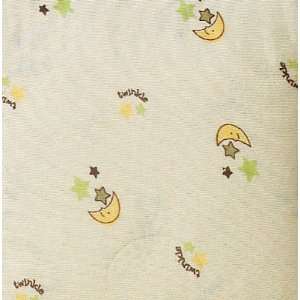  Frenchie Mini Couture Crib Sheet, Moon and Stars Baby