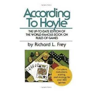  According To Hoyle (9780449211120) Richard L. Frey Books