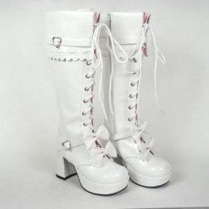 womens Japan lolita punk visual kei boots shoes rock  