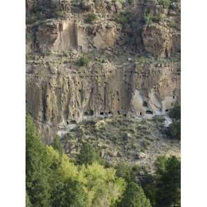    Dwelling Ruins in the Frijoles Canyon Premium Poster Print, 24x32