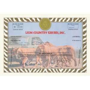  Lion Country Safari, Inc. 20x30 poster