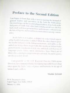 SUFIS OF SINDH SUFISM 1996 RARE BOOK india  