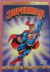 TV Classic Superman Cartoon on color DVD   NEW  