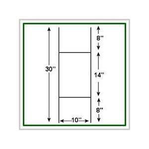   30 Wire Stake   Yard Sign Stake   PKG of 10 