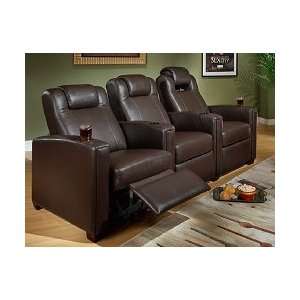  Avenue Leather Home Theater Cinema Seating  4 Seats