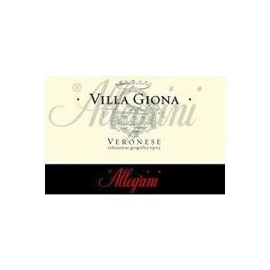  Allegrini Villa Giona Veronese Igt 2004 750ML Grocery 