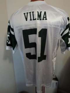 NFL Reebok New York Jets Jonathon Vilma Jersey NWT 2XL  