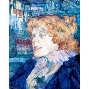   Portrait Henri Toulouse Lautrec   Original Color Print