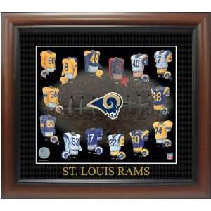  St. Louis Rams Evolution Team Uniforms Memorabilia 