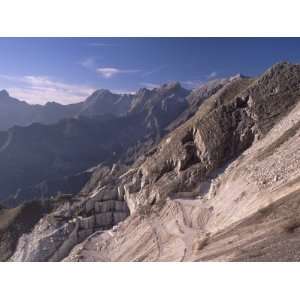  Carrara Marble Quarry Near Antona in Apuane Alps, Tuscany 