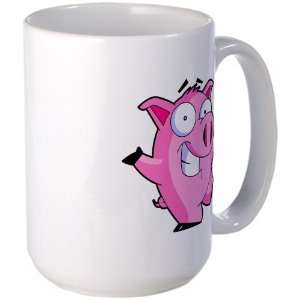  Large Mug Coffee Drink Cup Pig Cartoon 