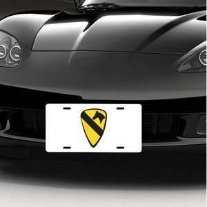 Army 1st Cavalry Division LICENSE PLATE