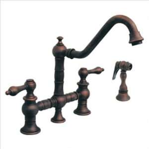  9201 Vintage III Bridge Faucet with a Traditional Swivel Spout 