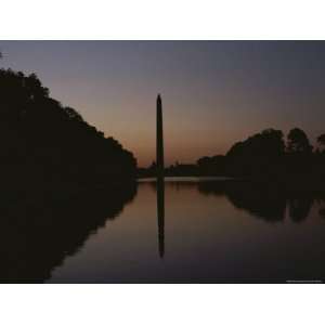  The Reflecting Pool Reflects the Washington Monument at 
