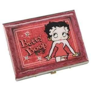    Betty Boop Jeweled Medium Metal Box *SALE*