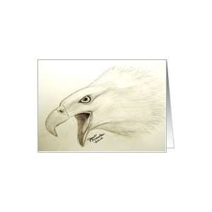 Bald Eagle Sketch Card