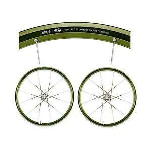  Crank Brothers Sage 26 disc wheelset, 24h   green NYA 