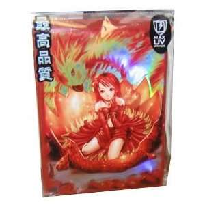   Card Sleeves   Fire Angel Pack (7060L AOR)   50 Sleeves Toys & Games